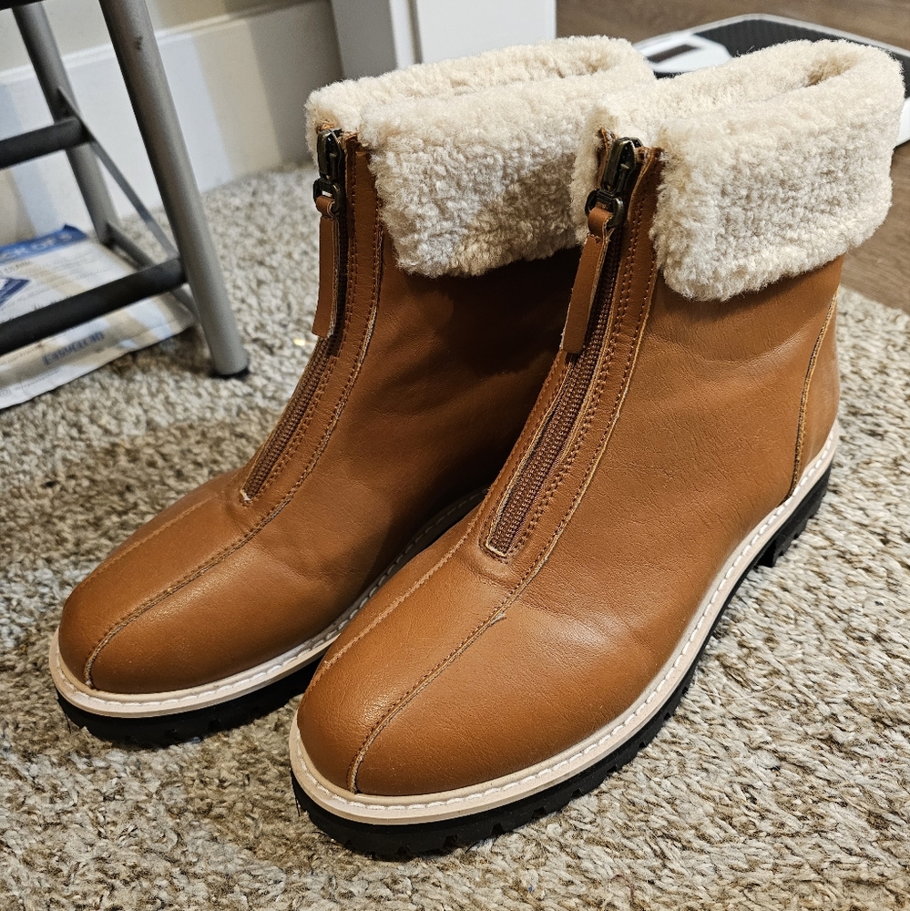 Bohme Boots with Fur Women's Size 9